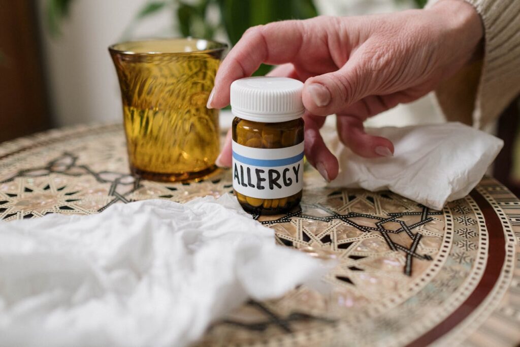 Alergia sin síntomas