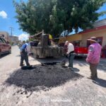 ¡CONTINÚA EL PROGRAMA DE BACHEO EN MATEHUALA!