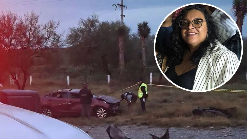 Muere empresaria restaurantera tras volcadura en la carretera 57, en Doctor Arroyo