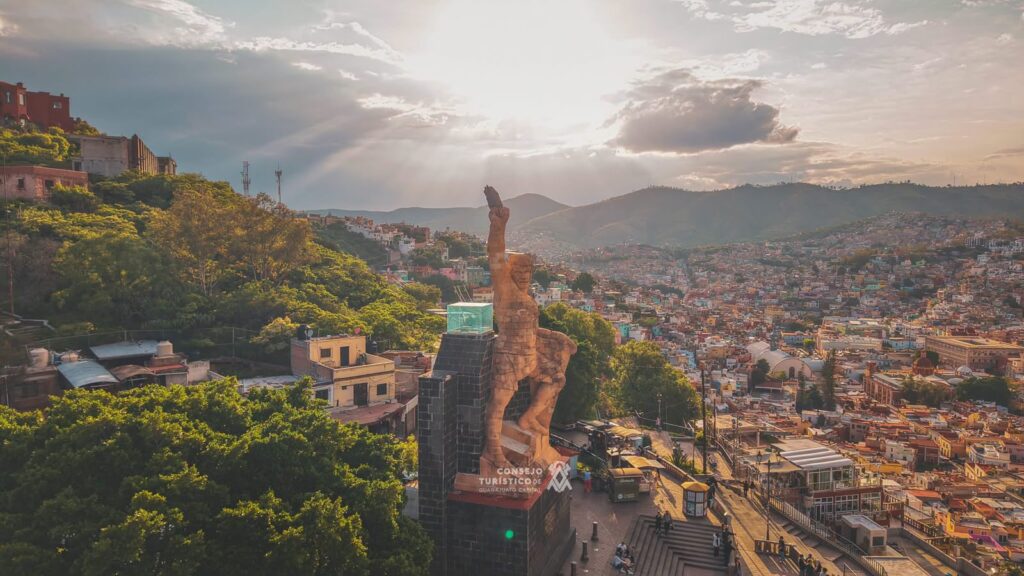 El Pípila: el imponente monumento que vigila Guanajuato Capital
