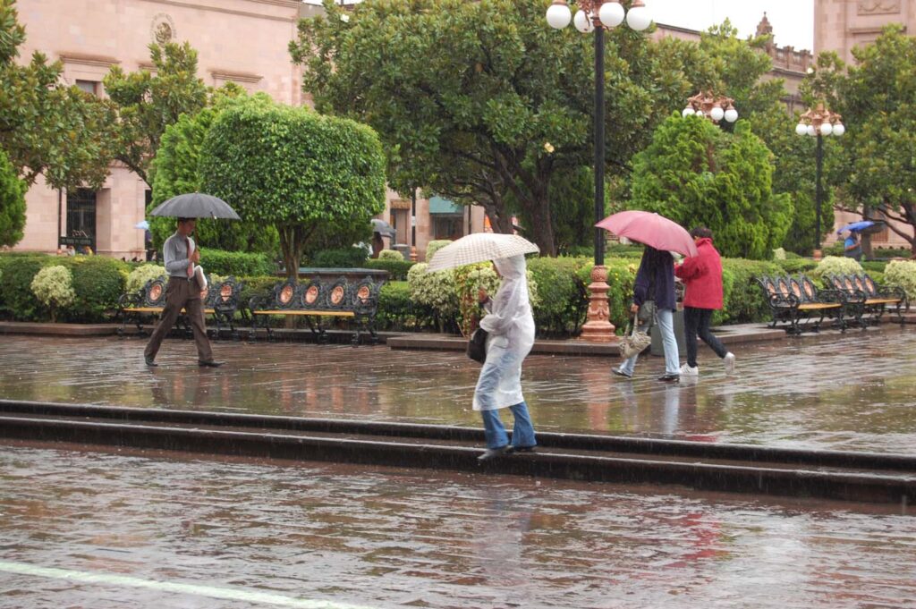 Conagua prevé hasta 75 mm de lluvia acumulada en San Luis Potosí durante los próximos días