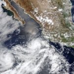 Tormenta tropical Hernán se aleja de México; no representa riesgo para las costas nacionales